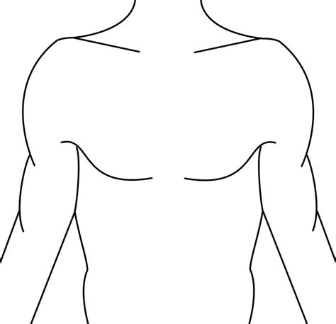 Yoga Female <b>Body</b> Outline. . Blank body template for tattoos